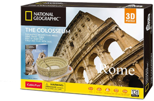 Afbeelding van het spelletje 3D Puzzel - The Colosseum (131 stukjes)