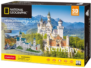 Afbeelding van het spel 3D Puzzel - Neuschwanstein Castle (121 stukjes)