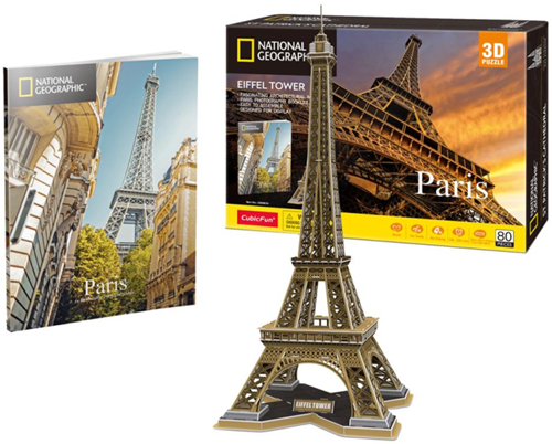 3D Puzzel - Eiffel Tower (80 stukjes)-3
