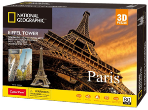 Afbeelding van het spel 3D Puzzel - Eiffel Tower (80 stukjes)