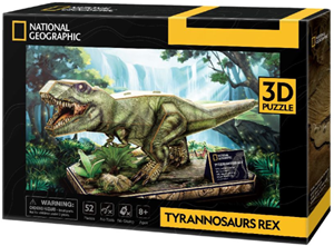 Afbeelding van het spel 3D Puzzel - Tyrannosaurus Rex (52 stukjes)