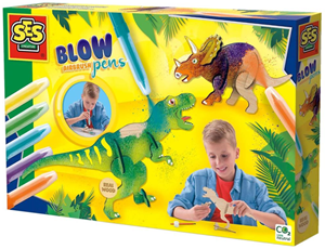 SES Airbrush Blow Pens Dinos