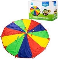 Outdoor Play - Parachutedoek met Ballen