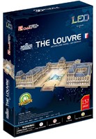3D Puzzel - The Louvre LED (137 stukjes)