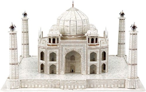 3D Puzzel - National Geographic Taj Mahal (87 stukjes)-2
