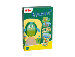 Bosdieren Puzzel (2, 3 en 4 stukjes)
