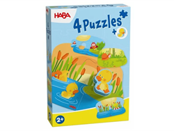 Jonge Dieren Puzzel (3 en 4 stukjes)