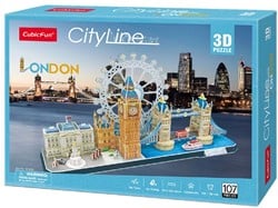 City Line - Londen 3D Puzzel