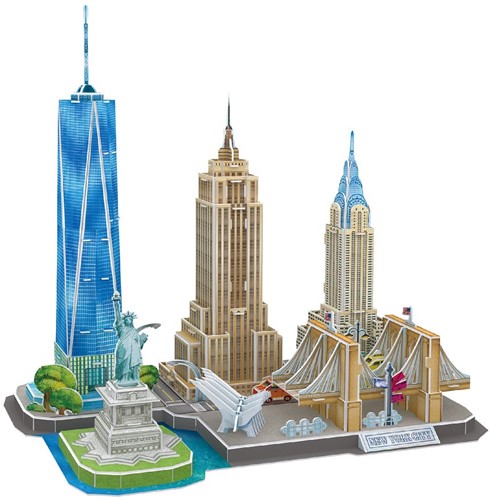 City Line - New York City 3D Puzzel-2