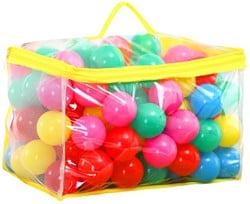 Ballenbak Ballen 100 stuks in Bewaartas