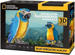 3D Puzzel - National Geographic Ara (94 stukjes)