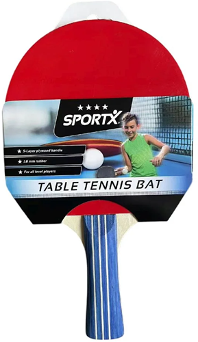 SportX - Tafeltennisbat (4 ster)