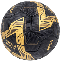 Voetbal - FC Barcelona Bal Lightning Black/Gold (Maat 5)-2