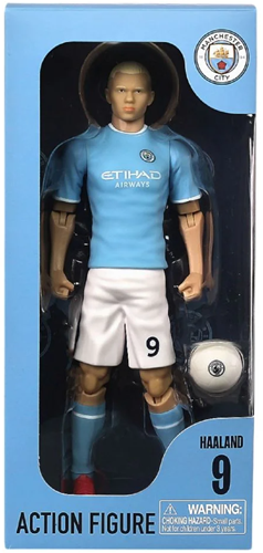 Erling Haaland Manchester City – Actiefiguur Voetballer (20 cm)-3
