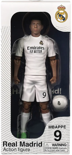 Kylian Mbappe Real Madrid – Actiefiguur Voetballer (20 cm)-3