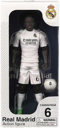 Eduardo Camavinga Real Madrid – Actiefiguur Voetballer (20 cm)-3