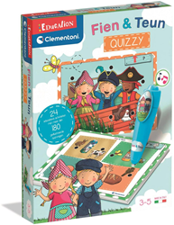 Clementoni - Leerspel Fien en Teun Quizzy
