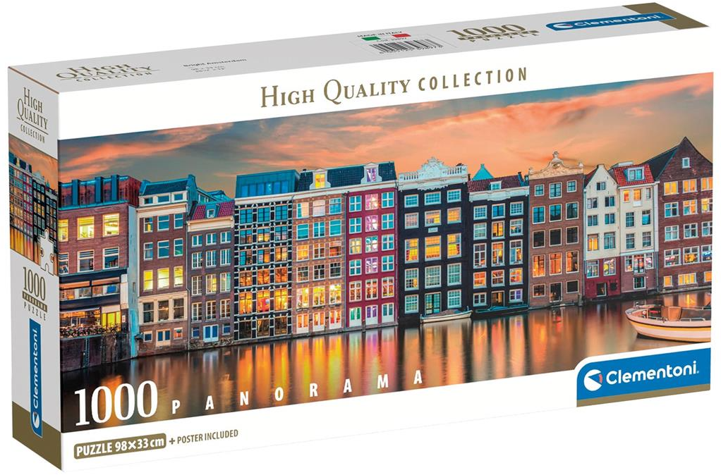 Amsterdam Panorama Puzzel (1000 stukjes) - kopen bij Spellenrijk.nl