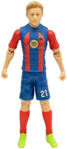 Frenkie De Jong FC Barcelona – Actiefiguur Voetballer (20 cm)