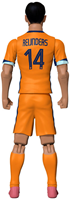 Tijjani Reijnders Holland - Actiefiguur Voetballer (20 cm)-2