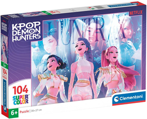 Clementoni K-Pop Demon Hunters Puzzel (104 stuks)