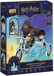 CubicFun Harry Potter Hagrid Motorfiets 3D Puzzel (197 stukjes)