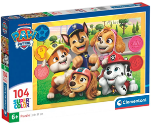 Clementoni Paw Patrol Puzzel (104 stukjes)