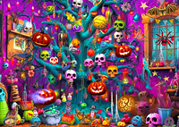 Nightmare Manor Puzzel (1000 stukjes)-2
