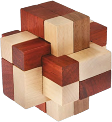Eureka 3D VIP - Nexus Houten Puzzel (level 2)