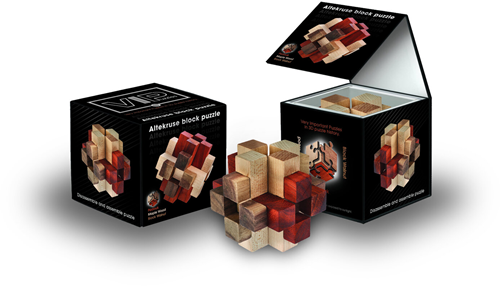 Eureka 3D VIP - Altekruse Block Houten Puzzel (level 2)-2