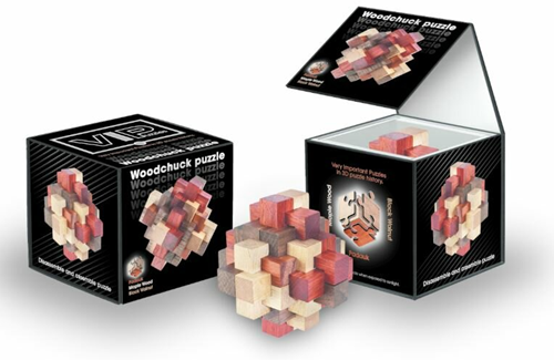 Eureka 3D VIP - Woodchuck Houten Puzzel (level 2)-2