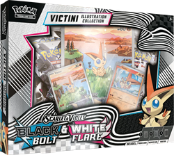 Pokemon - Black Bolt & White Flare Illustration Collection - Victini