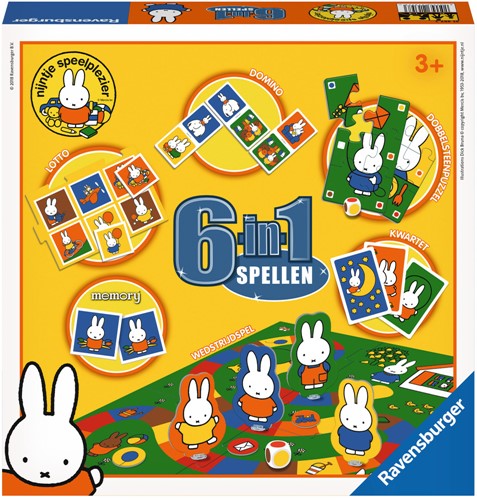 Nijntje 6 in 1 Spellen