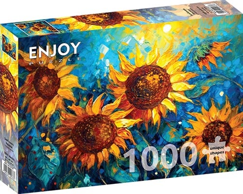 Sunflowers Reunion Puzzel (1000 stukjes)