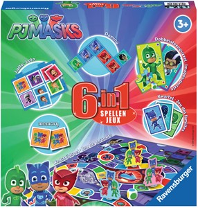 Ravensburger Spel 6 In 1 Pj Masks ravensburger kopen in de aanbieding