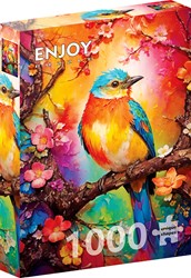 Colorful Birdie Puzzel (1000 stukjes)