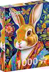 Cool Rabbit Puzzel (1000 stukjes)