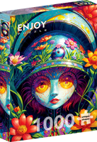 Floral Warrior Puzzel (1000 stukjes)