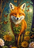 Enchanted Fox Puzzel (1000 stukjes)-2