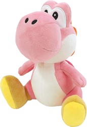Super Mario - Pink Yoshi Knuffel (20 cm)