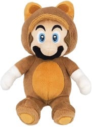 Super Mario - Tanooki Mario Knuffel (20 cm)