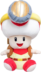 Captain Toad Pluche Knuffel (18 cm) 