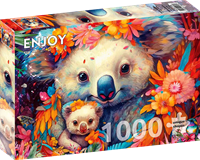 Koala Kuddles Puzzel (1000 stukjes)