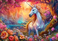 Enchanted Harmony Unicorn Puzzel (1000 stukjes)-2