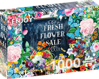 Flower Sale Puzzel (1000 stukjes)