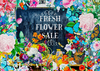 Flower Sale Puzzel (1000 stukjes)-2