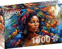 Feathery Queen Puzzel (1000 stukjes)