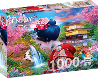 Geisha Garden Puzzel (1000 stukjes)