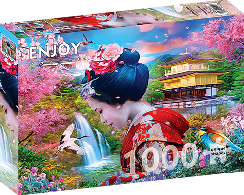 Geisha Garden Puzzel (1000 stukjes)