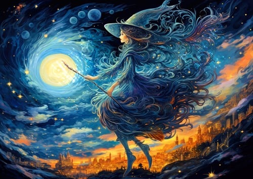 Witch's Night Out Puzzel (1000 stukjes)-2